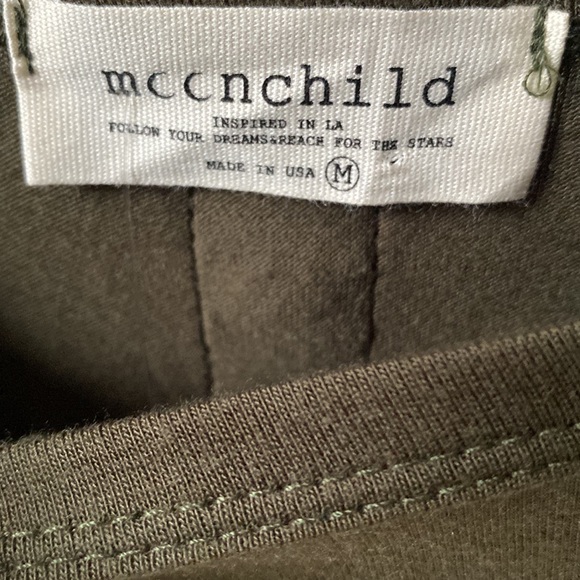 mccnchild boho “Young & Brave” graphic printed short sleeve tee, Size M, NWT - Picture 4 of 7